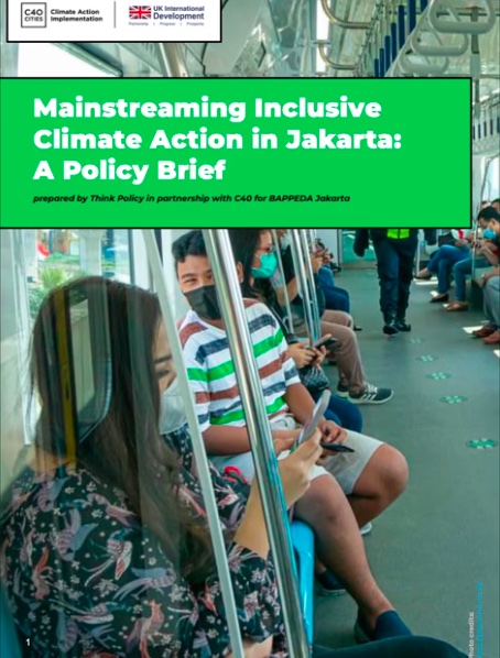 Cover of Making Jakarta's Climate Action More Inclusive